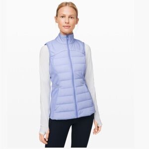 Lululemon down for it all lightweight vest in size 6US